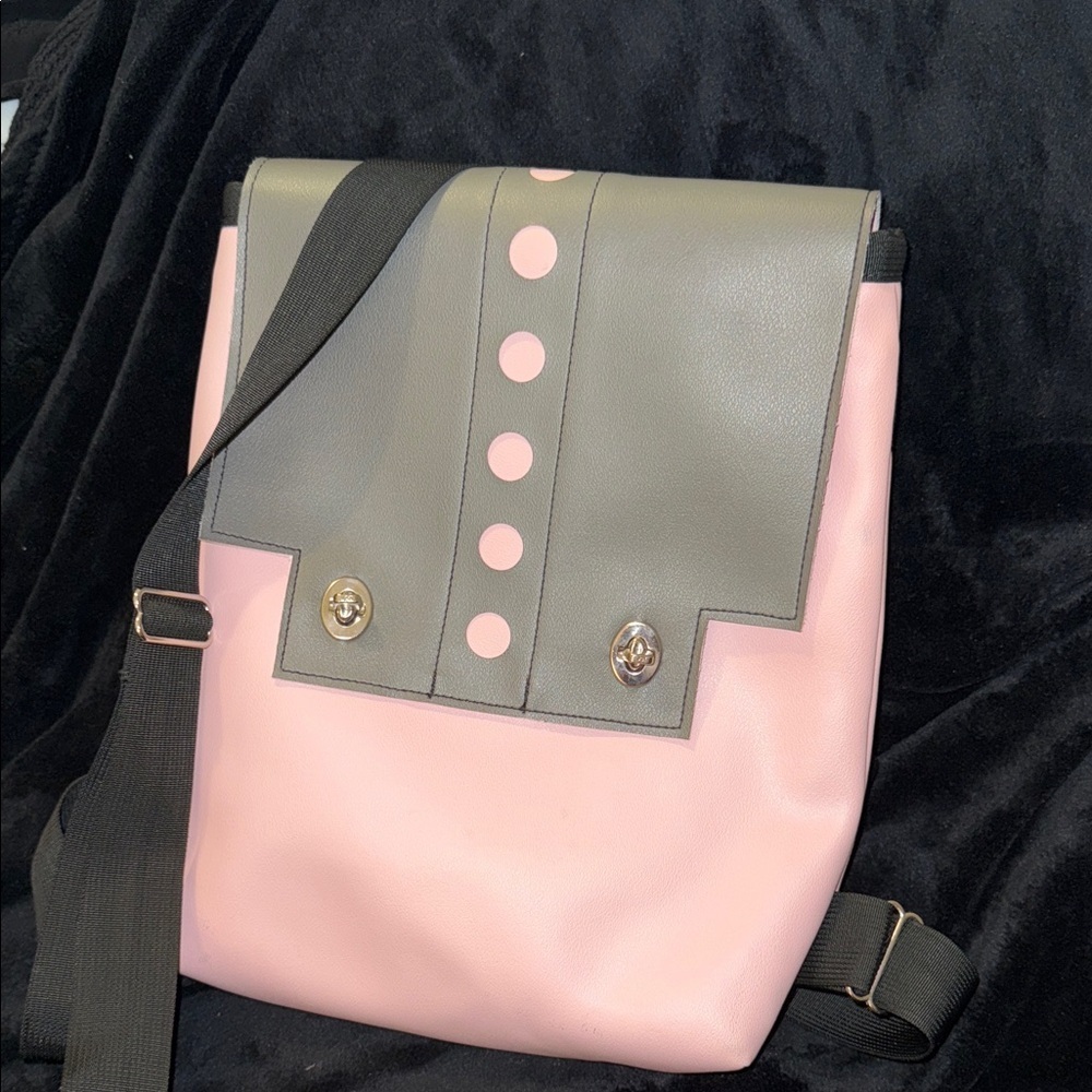 Holly Aiken Chic Pink and Gray Women's JETPACK (BACKPACK)